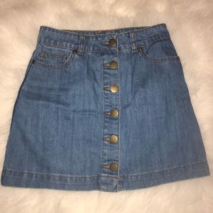 Jean skirt